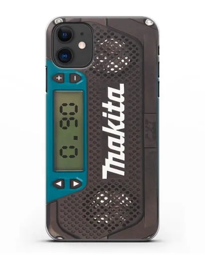 Чехол радиоприемник Makita силиконовый для iPhone 11