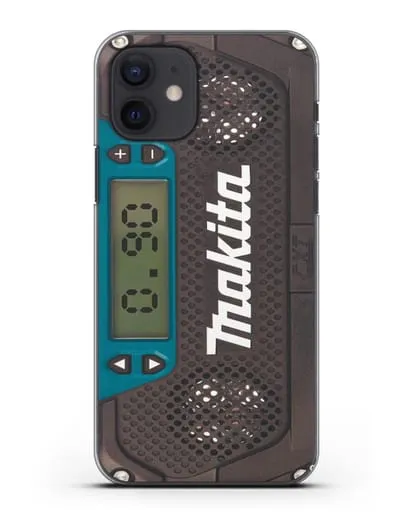 Чехол радиоприемник Makita силиконовый для iPhone 12
