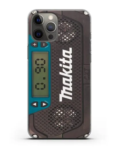 Чехол радиоприемник Makita силиконовый для iPhone 12 Pro Max