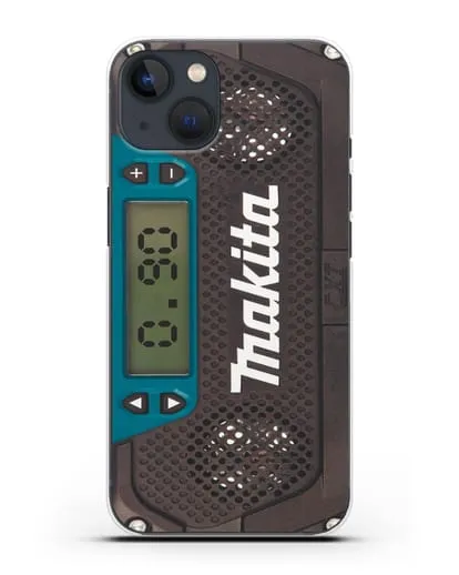Чехол радиоприемник Makita силиконовый для iPhone 13