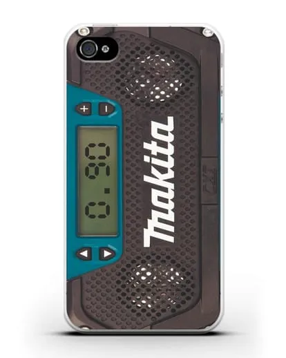 Чехол радиоприемник Makita силиконовый для iPhone 4/4s