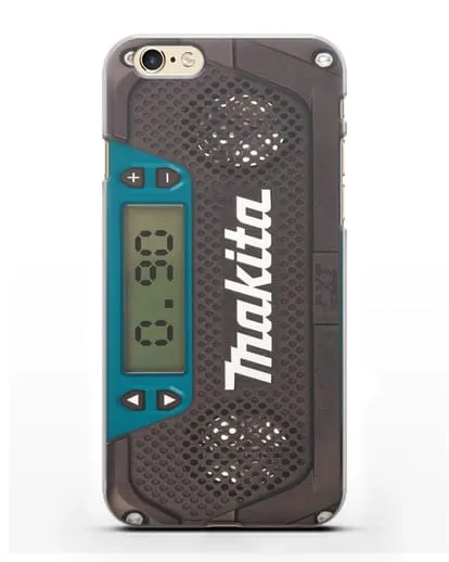 Чехол радиоприемник Makita силиконовый для iPhone 6