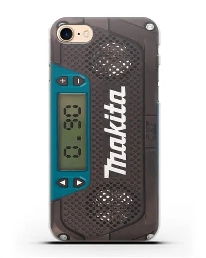 Чехол радиоприемник Makita силиконовый для iPhone 8