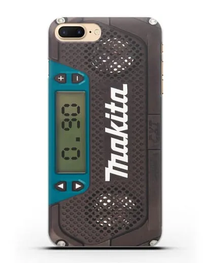 Чехол радиоприемник Makita силиконовый для iPhone 8 Plus