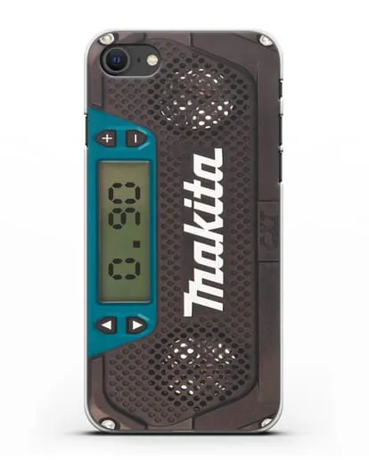 Чехол радиоприемник Makita силиконовый для iPhone SE 2020