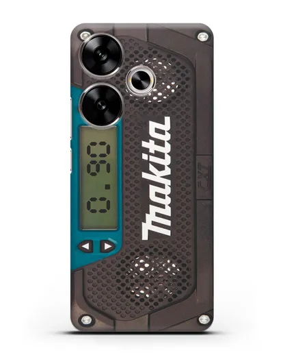 Чехол радиоприемник Makita силиконовый для Xiaomi Poco F6