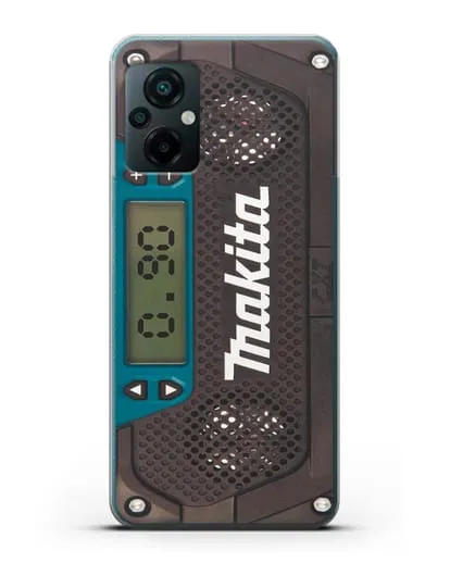 Чехол радиоприемник Makita силиконовый для Xiaomi Poco M5