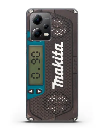 Чехол радиоприемник Makita силиконовый для Xiaomi Poco X5