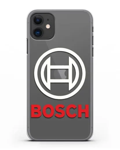 Чехол с логотипом Bosch силиконовый для iPhone 11