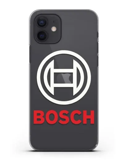 Чехол с логотипом Bosch силиконовый для iPhone 12