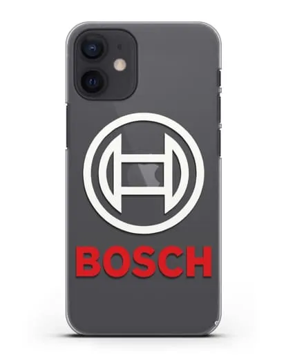 Чехол с логотипом Bosch силиконовый для iPhone 12 mini