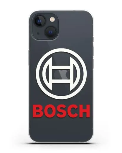 Чехол с логотипом Bosch силиконовый для iPhone 13
