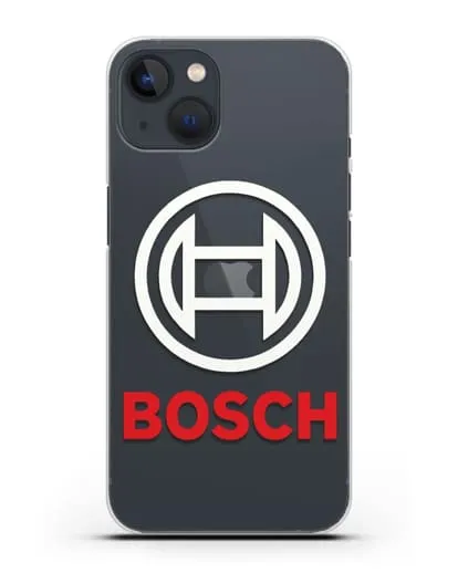 Чехол с логотипом Bosch силиконовый для iPhone 13 Mini