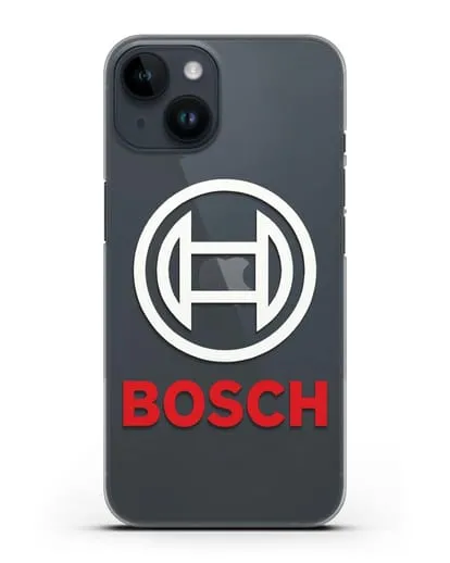 Чехол с логотипом Bosch силиконовый для iPhone 14