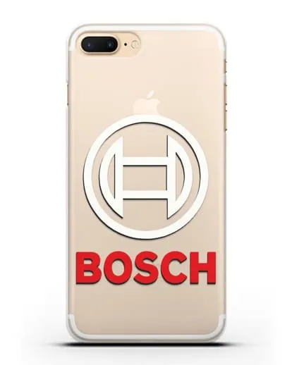 Чехол с логотипом Bosch силиконовый для iPhone 7 Plus