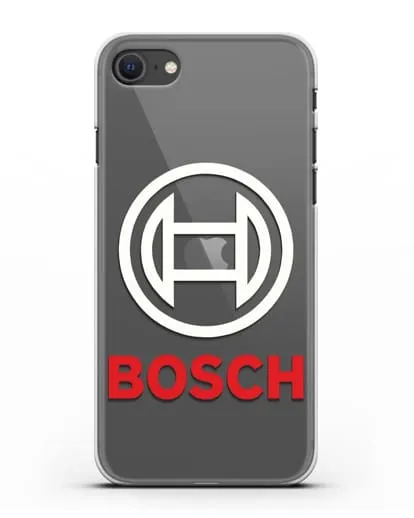 Чехол с логотипом Bosch силиконовый для iPhone SE 2020