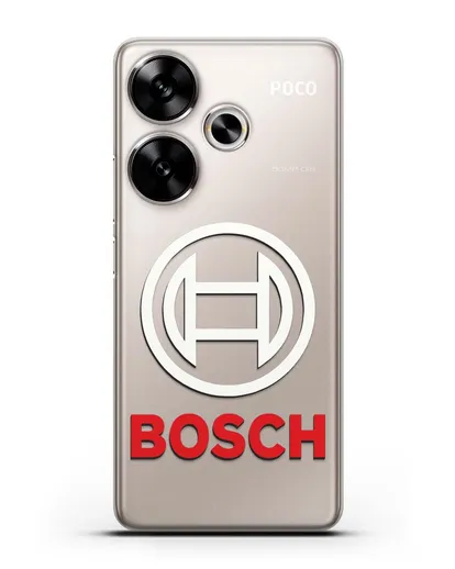 Чехол с логотипом Bosch силиконовый для Xiaomi Poco F6