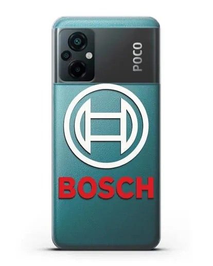Чехол с логотипом Bosch силиконовый для Xiaomi Poco M5