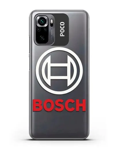 Чехол с логотипом Bosch силиконовый для Xiaomi Poco M5s