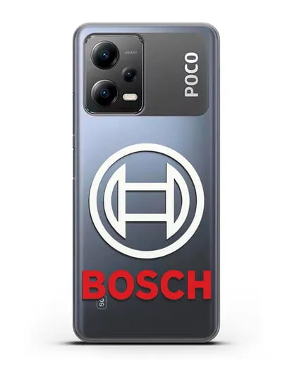 Чехол с логотипом Bosch силиконовый для Xiaomi Poco X5