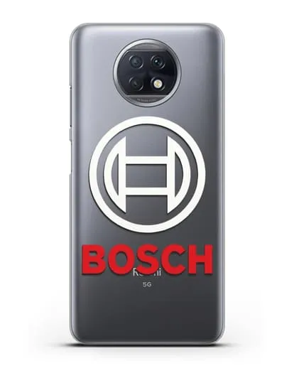 Чехол с логотипом Bosch силиконовый для Xiaomi Redmi Note 9T