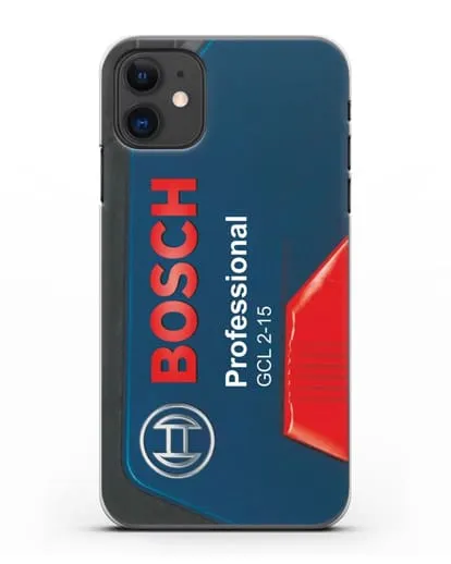 Чехол с рисунком кейс Бош силиконовый для iPhone 11