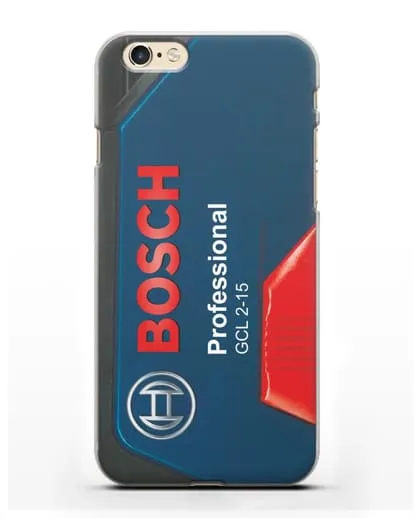 Чехол с рисунком кейс Бош силиконовый для iPhone 6s