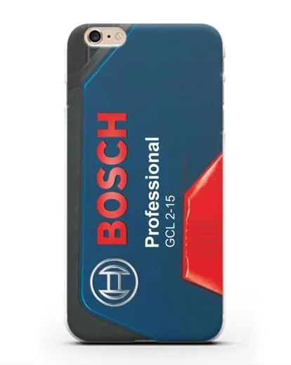 Чехол с рисунком кейс Бош силиконовый для iPhone 6s Plus