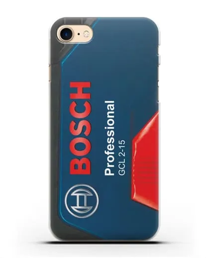 Чехол с рисунком кейс Бош силиконовый для iPhone 7