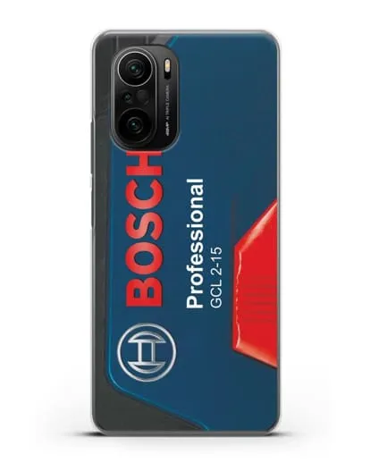 Чехол с рисунком кейс Бош силиконовый для Xiaomi Poco F3 Pro