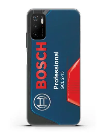 Чехол с рисунком кейс Бош силиконовый для Xiaomi Poco M3 Pro