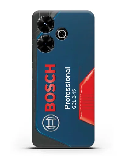 Чехол с рисунком кейс Бош силиконовый для Xiaomi Poco M6
