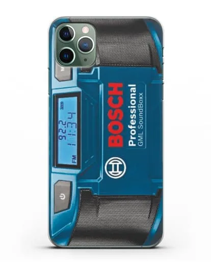 Чехол радио Bosch Soundboxx силиконовый для iPhone 11 Pro Max