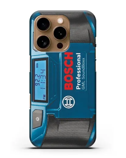 Чехол радио Bosch Soundboxx силиконовый для iPhone 16 Pro