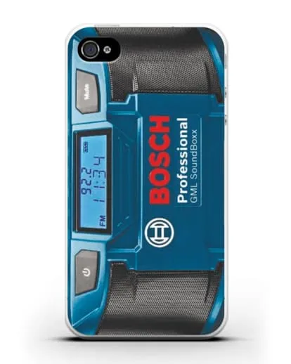 Чехол радио Bosch Soundboxx силиконовый для iPhone 4/4s