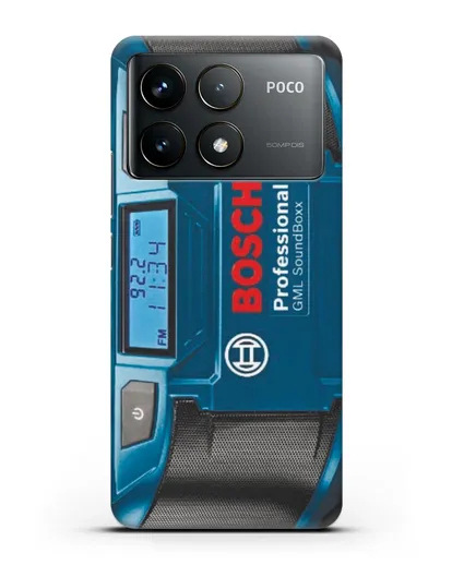 Чехол радио Bosch Soundboxx силиконовый для Xiaomi Poco F6 Pro