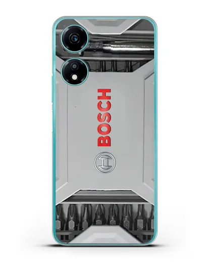 Чехол кейс с битами Bosch силиконовый для Honor X5 Plus