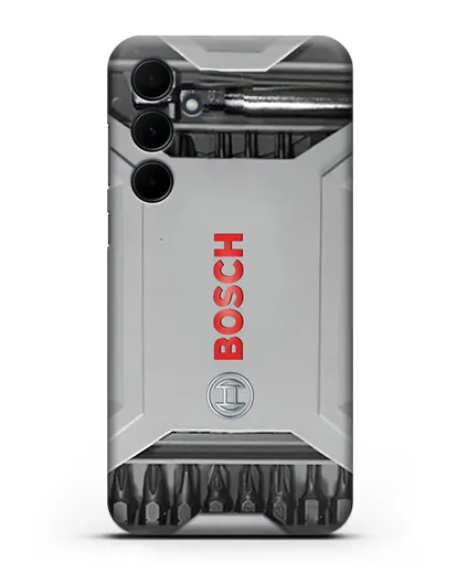 Чехол кейс с битами Bosch силиконовый для Samsung Galaxy A55 [SM-A556]