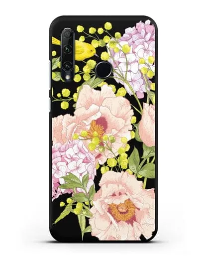 Чехол Садовая мелодия силиконовый для Honor 20e