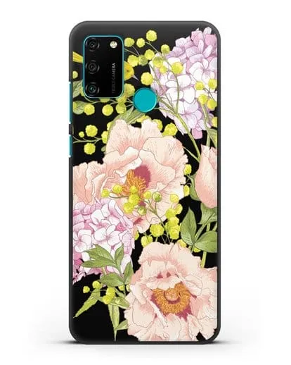 Чехол Садовая мелодия силиконовый для Honor 9A