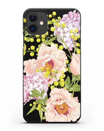 Чехол Садовая мелодия силиконовый для iPhone 11