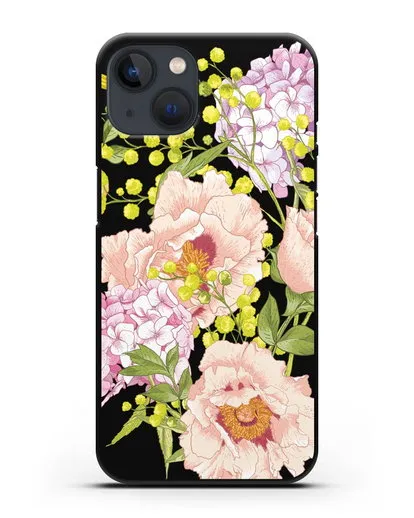 Чехол Садовая мелодия силиконовый для iPhone 13