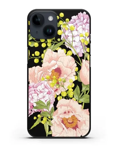 Чехол Садовая мелодия силиконовый для iPhone 14