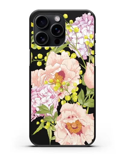 Чехол Садовая мелодия силиконовый для iPhone 15 Pro Max