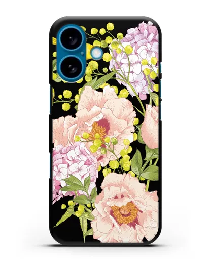 Чехол Садовая мелодия силиконовый для iPhone 16