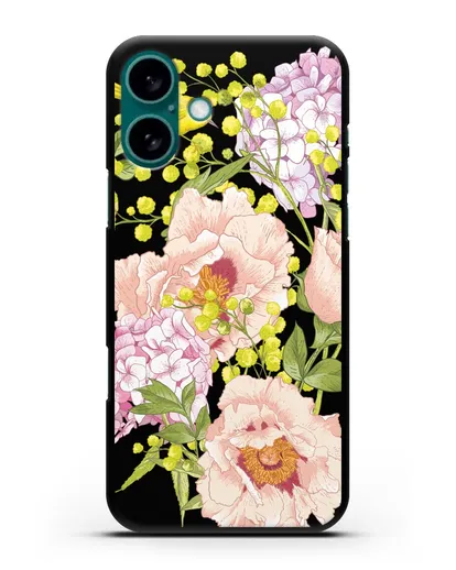 Чехол Садовая мелодия силиконовый для iPhone 16 Plus