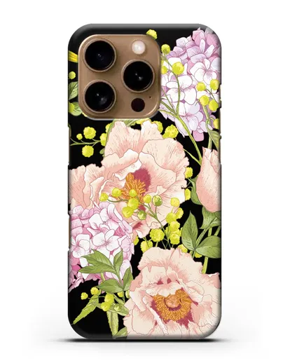 Чехол Садовая мелодия силиконовый для iPhone 16 Pro