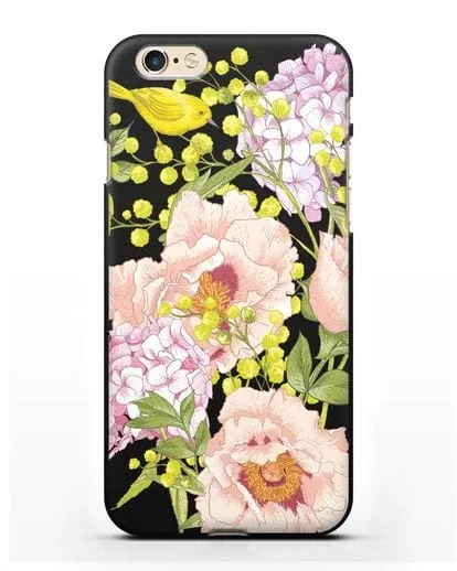 Чехол Садовая мелодия силиконовый для iPhone 6s