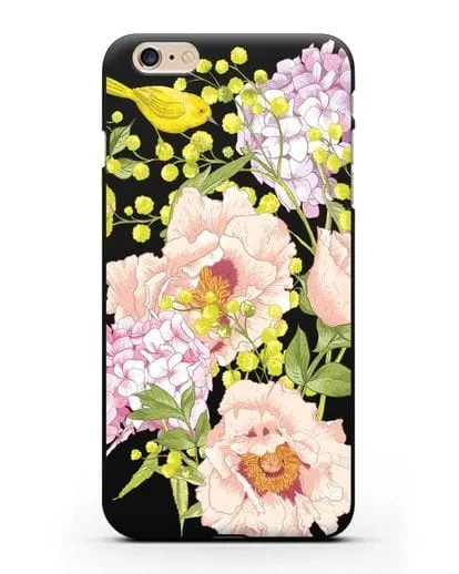 Чехол Садовая мелодия силиконовый для iPhone 6s Plus