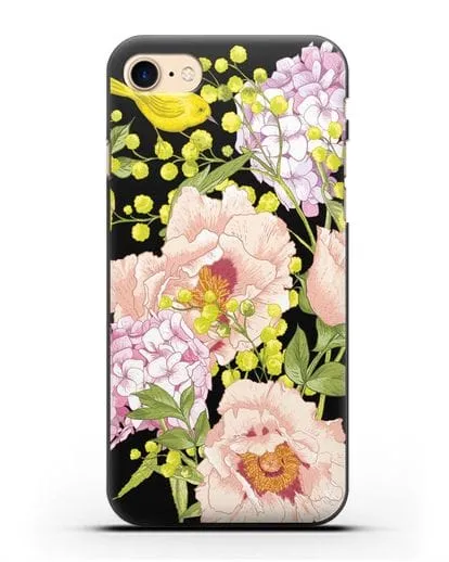 Чехол Садовая мелодия силиконовый для iPhone 7